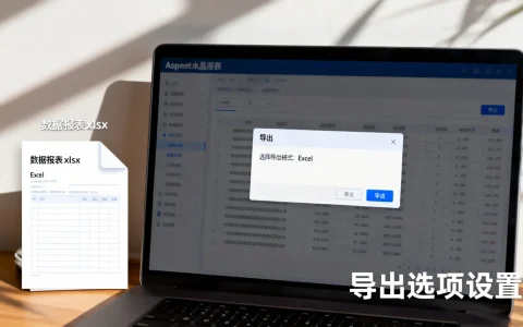 aspnet水晶报表如何导出Excel？aspnet水晶报表制作数据报表教程