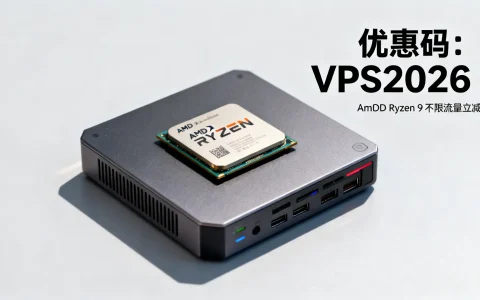 2026年海外BGP混合线路vps优惠码怎么用？AMD Ryzen 9不限流量立减多少