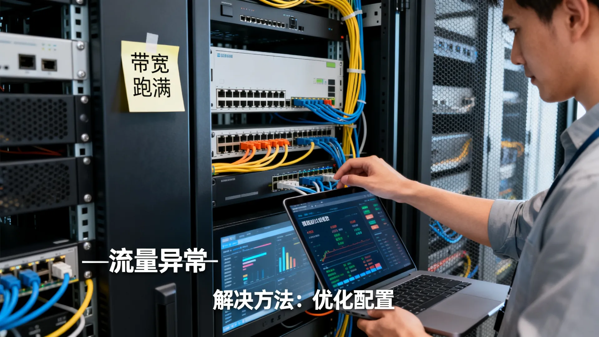 服务器带宽跑满了怎么办? 服务器带宽跑满了怎么办