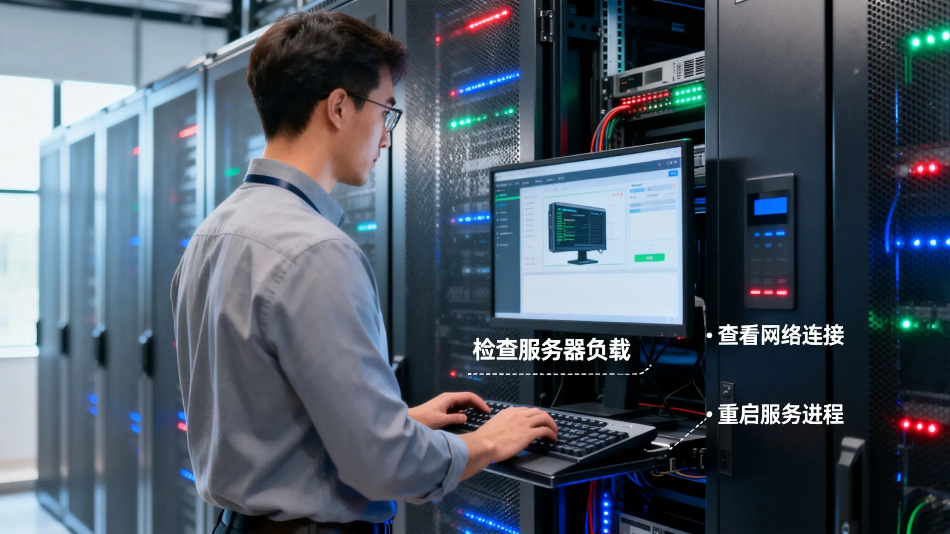 服务器显示有点忙