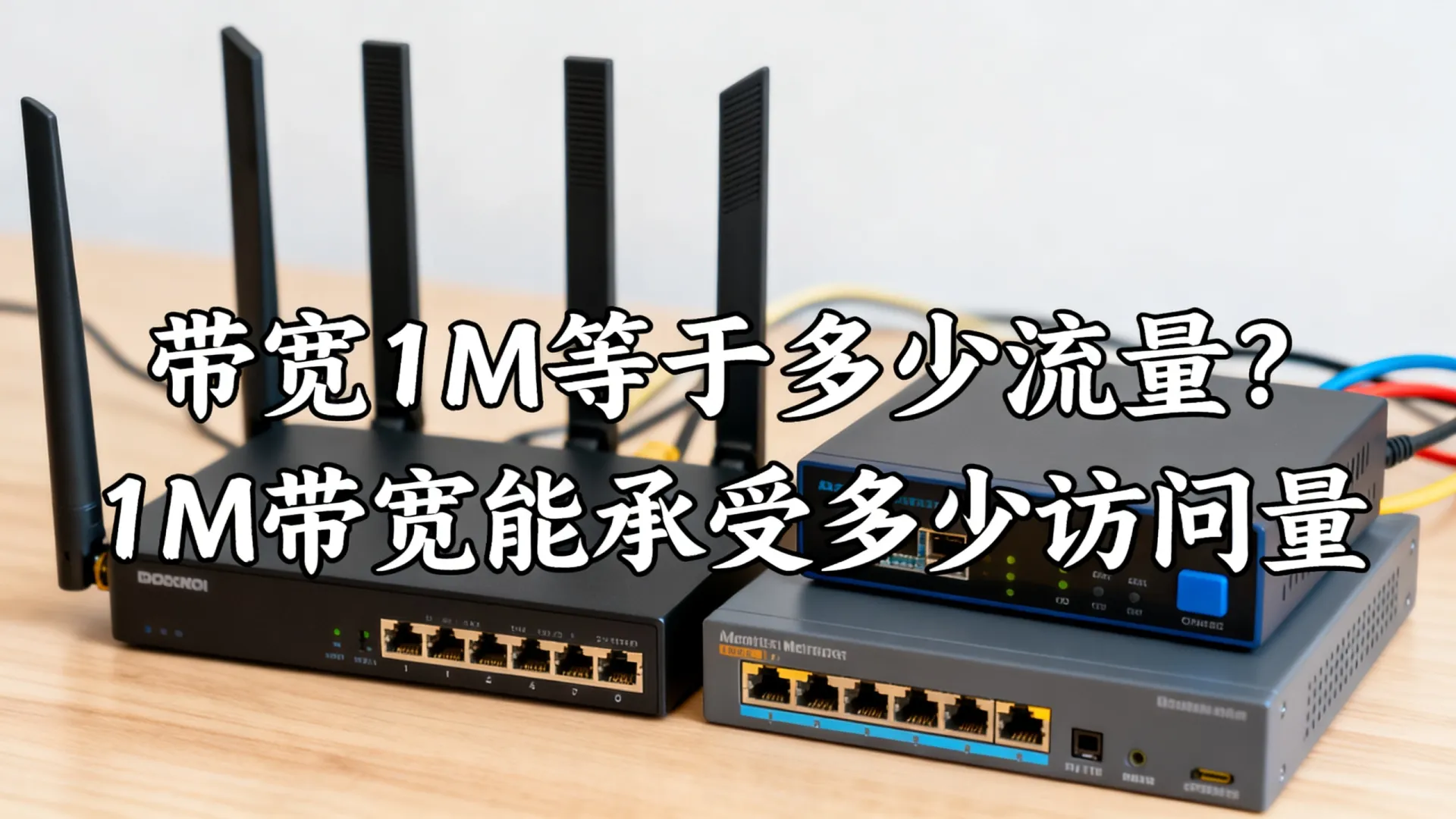 带宽1M等于多少流量?一次讲清楚 带宽1M等于多少流量