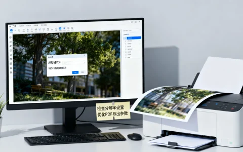 AI存储PDF印刷质量好吗，AI转PDF印刷模糊怎么解决