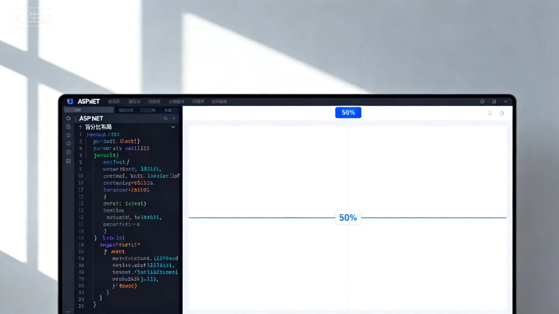 aspnet百分比