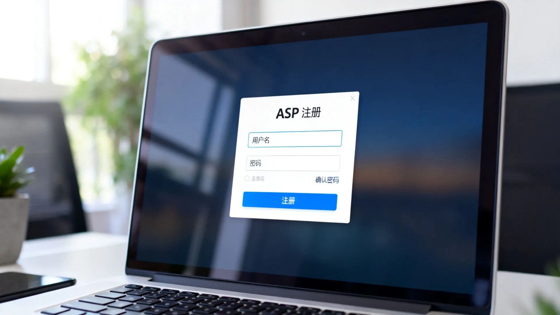 asp做注册界面 asp做注册界面