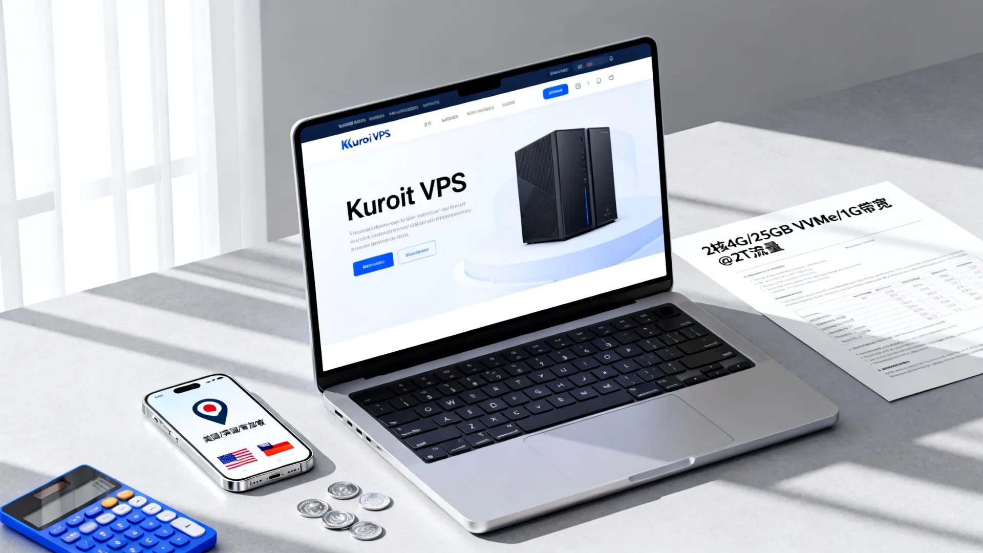 Kuroit，美国/英国/新加坡VPS闪购，/月，2核4G/25GB NVMe/1G带宽@2T流量 - VPS评测 - 国外VPS，国外VPS商家，评测及优惠