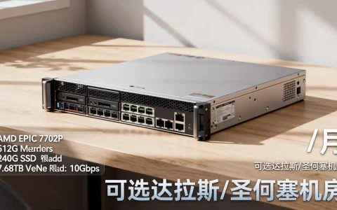 高配独服，AMD EPYC 7702P/512G内存/240G SSD+7.68TB NVMe/10Gbps带宽，$399/月，可选达拉斯/圣何塞机房 - VPS评测 - 国外VPS，国外VPS商家，评测及优惠