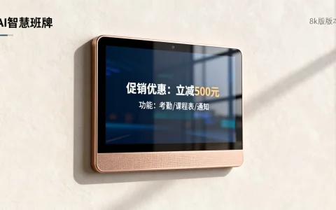 AI智慧班牌促销优惠来袭？学校智能班牌多少钱一个、有什么功能、享受政策补贴吗