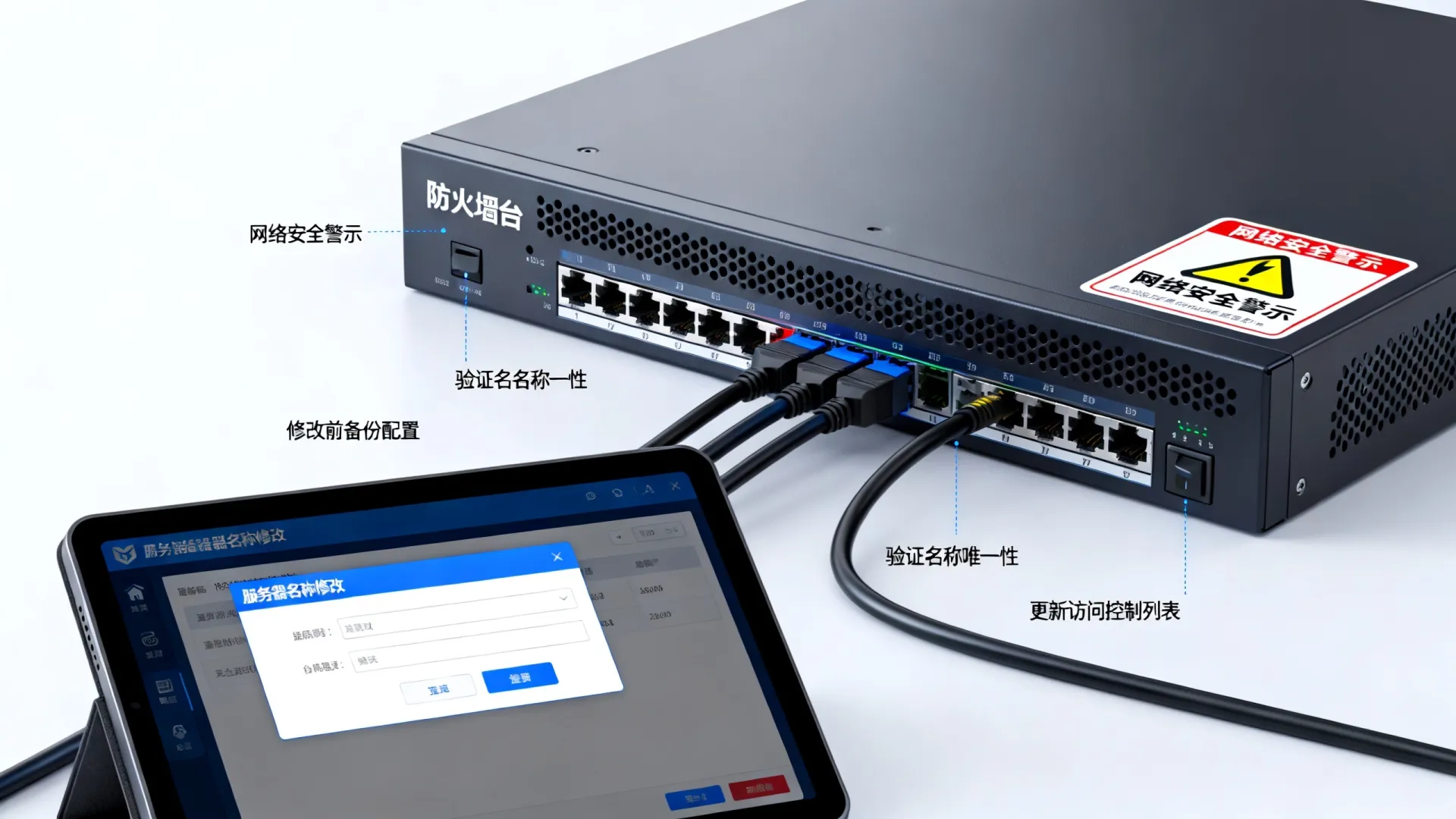 防火墙修改服务器名称 防火墙修改服务器名称