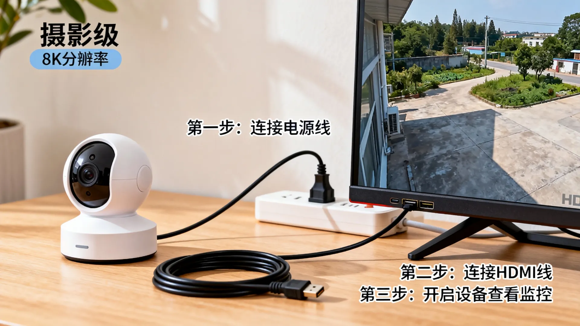 监控摄像头怎么连接显示屏看监控 监控摄像头怎么连接显示屏看监控