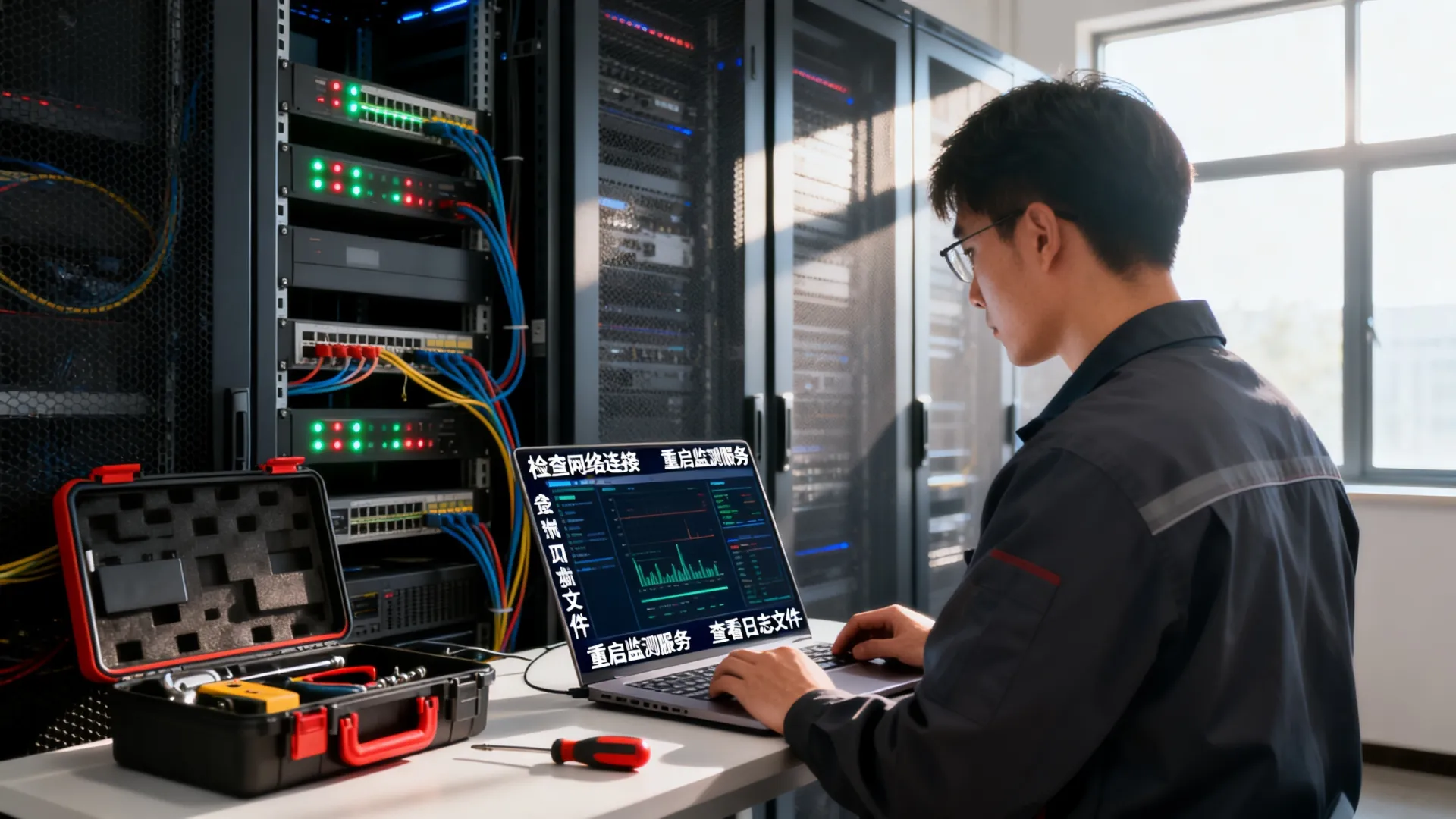 服务器监测突然停止怎么办？故障排查与恢复指南