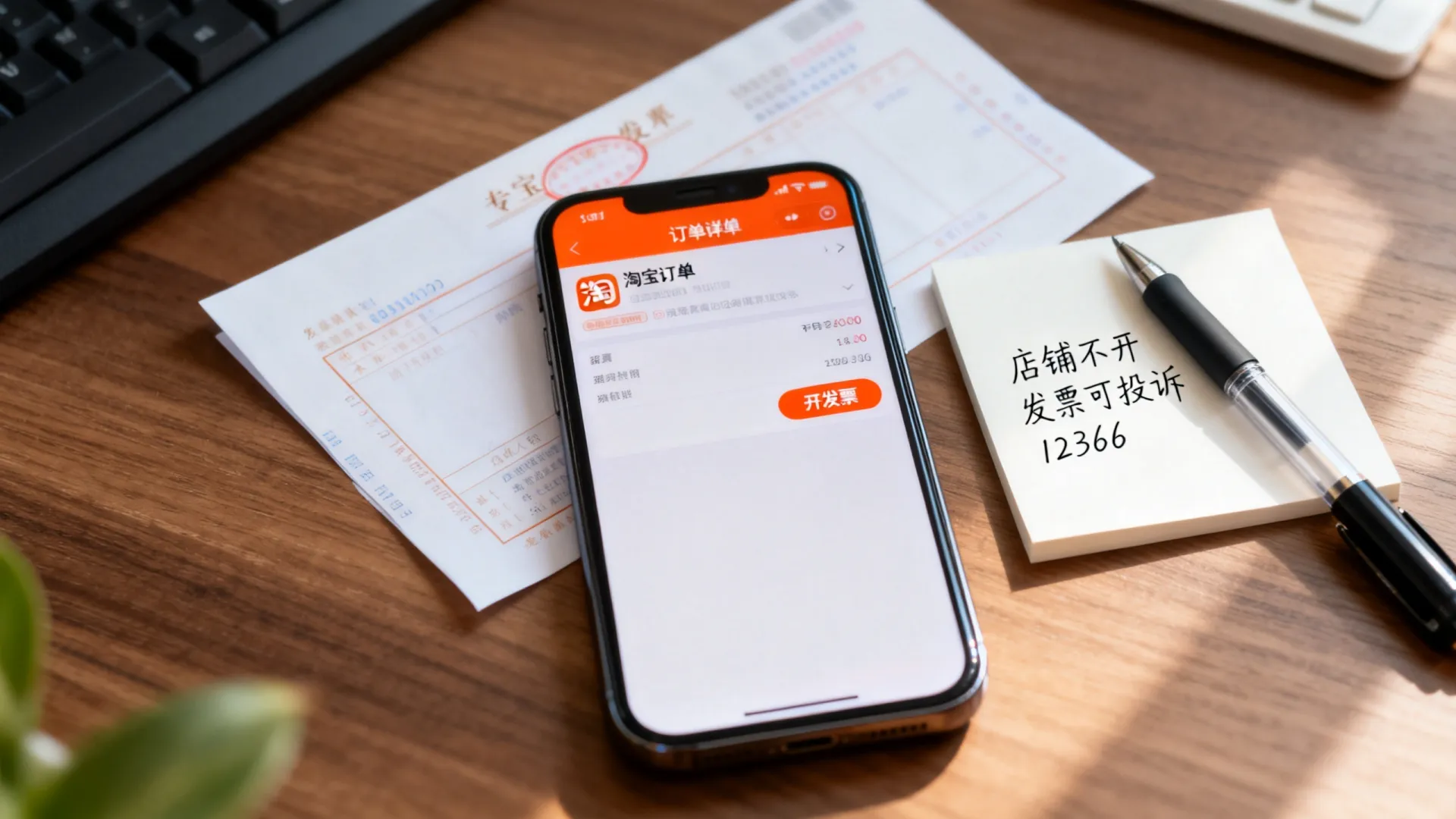 淘宝要开发票 淘宝要开发票