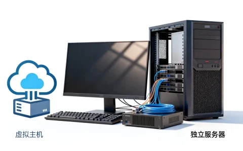 虚拟主机与独立服务器建站的技术门槛差异大吗