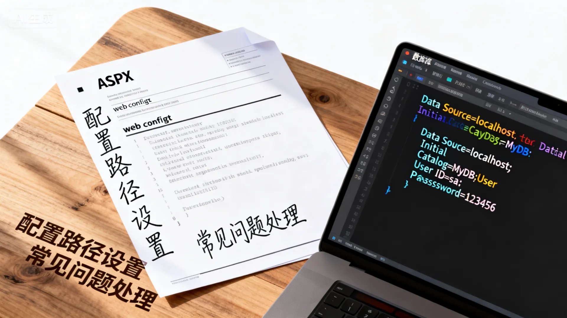 ASPX中数据库文件地址设置方法?详解配置路径与常见问题处理 ASPX中数据库文件地址设置方法?详解配置路径与常见问题处理