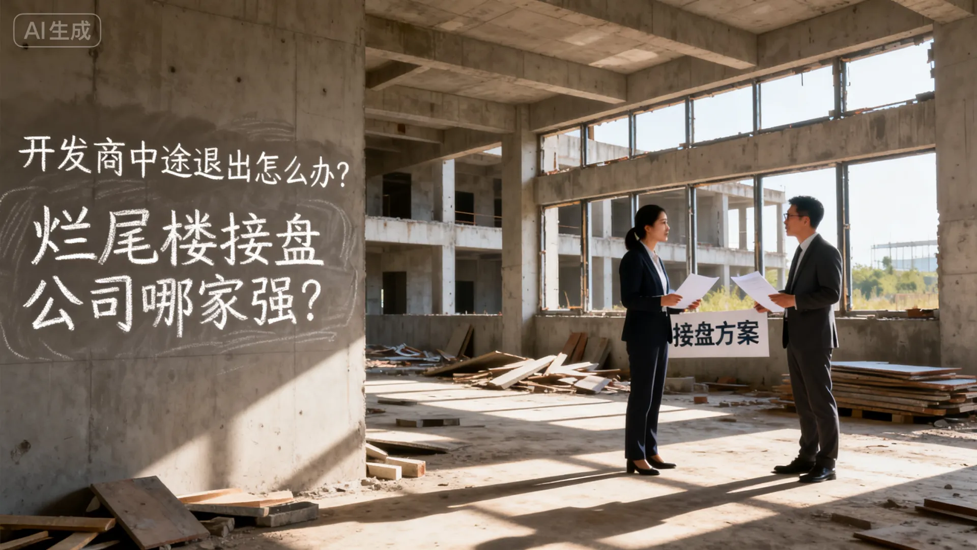 开发商中途退出怎么办?烂尾楼接盘公司哪家强? 开发商中途退出怎么办?烂尾楼接盘公司哪家强?