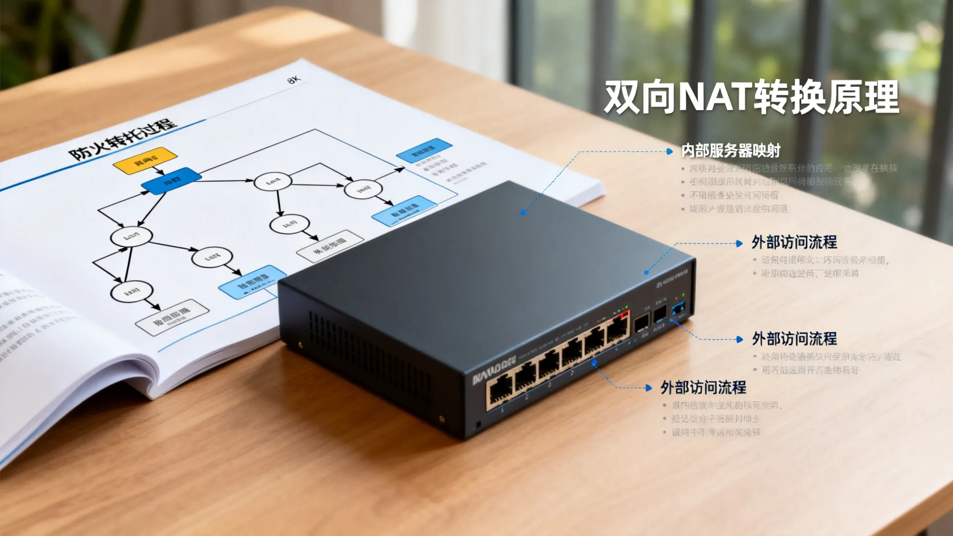 防火墙双向nat转换