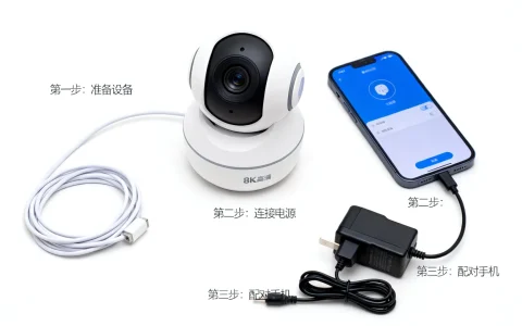 杂牌监控摄像头怎么连接，通用监控器怎么连手机
