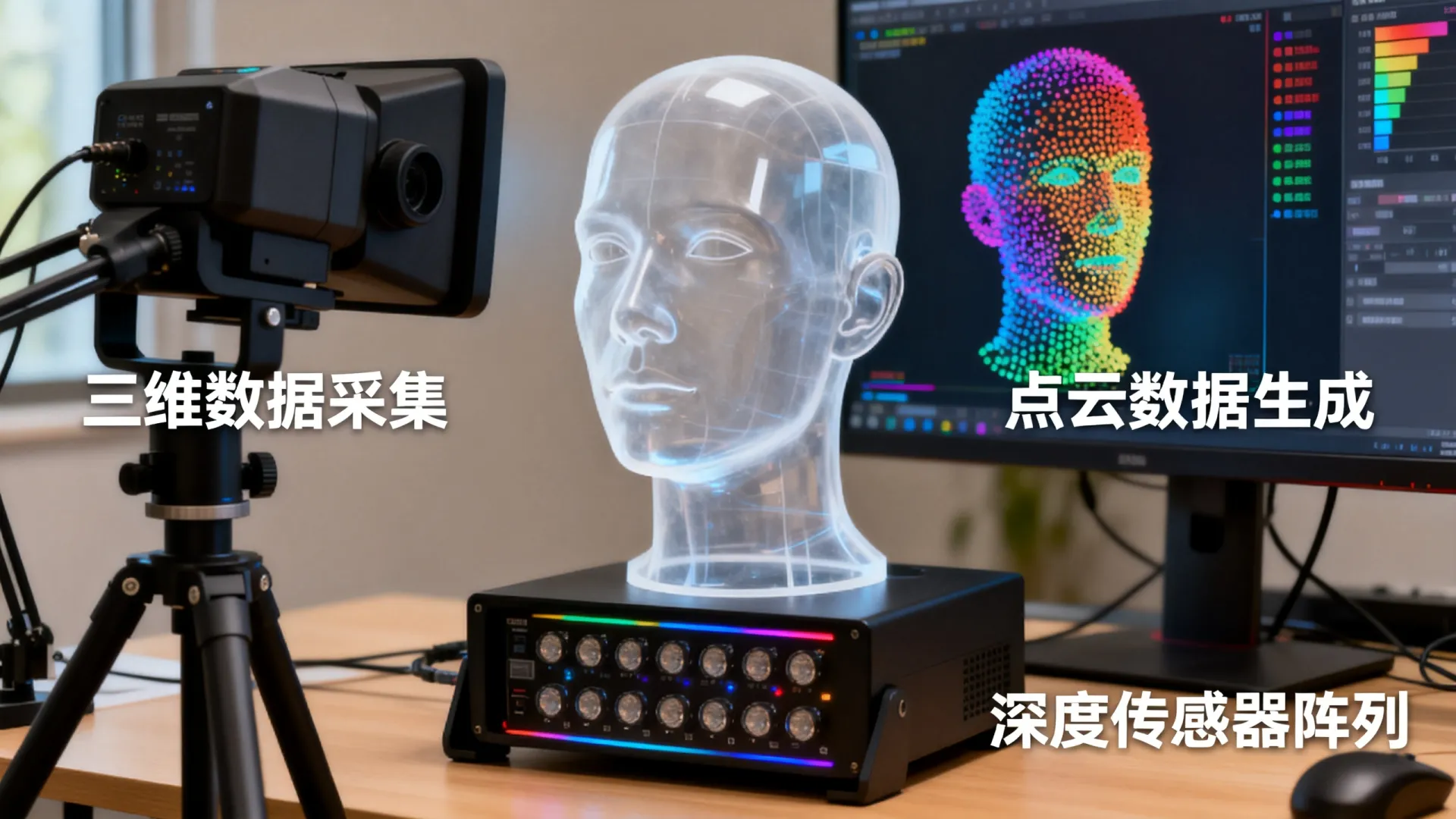 AI人脸识别三维数据 AI人脸识别三维数据