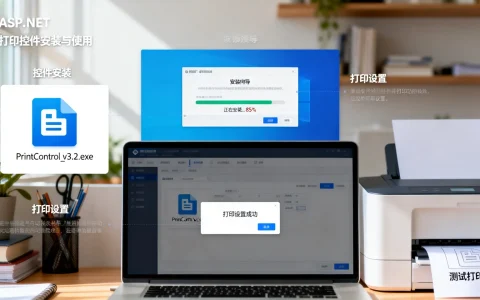 ASP.NET打印控件怎么用？控件安装与打印功能实现指南