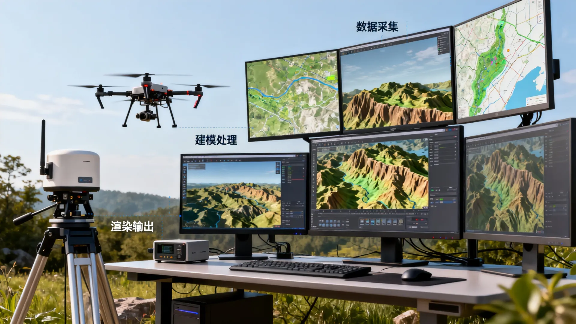 谷歌地球开发难不难?三维地图开发全流程解析 三维地图开发全流程解析