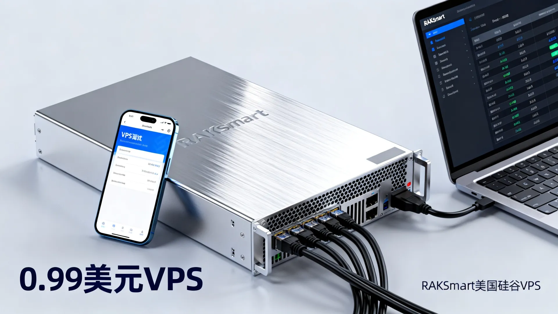 RAKsmart美国硅谷VPS:0.99美元/月,9.9美元/年,支持支付宝/银联/Paypal,无限流量 RAKsmart美国硅谷VPS