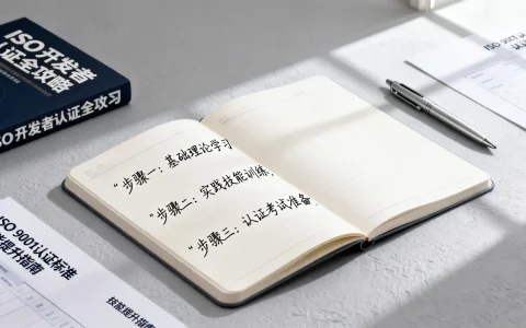 ISO开发者认证全攻略，步骤详解与技能提升 | 如何成为ISO开发者？搜索热词，ISO 9001认证