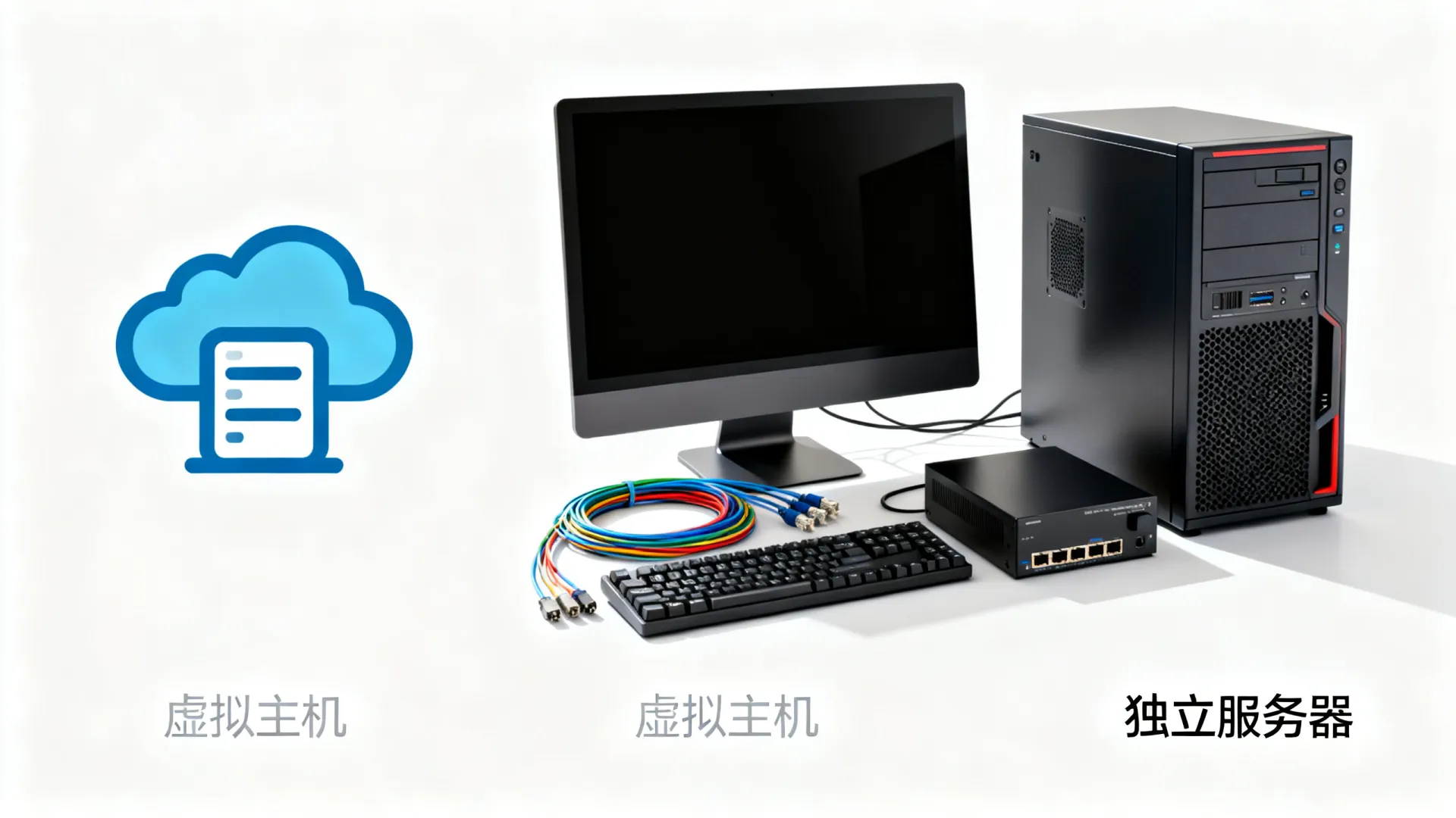虚拟主机与独立服务器建站的技术门槛差异大吗 虚拟主机与独立服务器建站的技术门槛差异大吗
