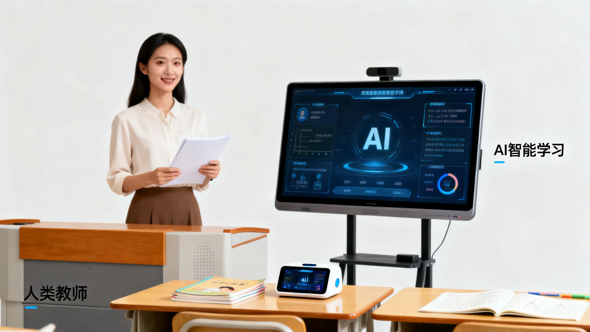 AI智能学习会取代人类教师吗