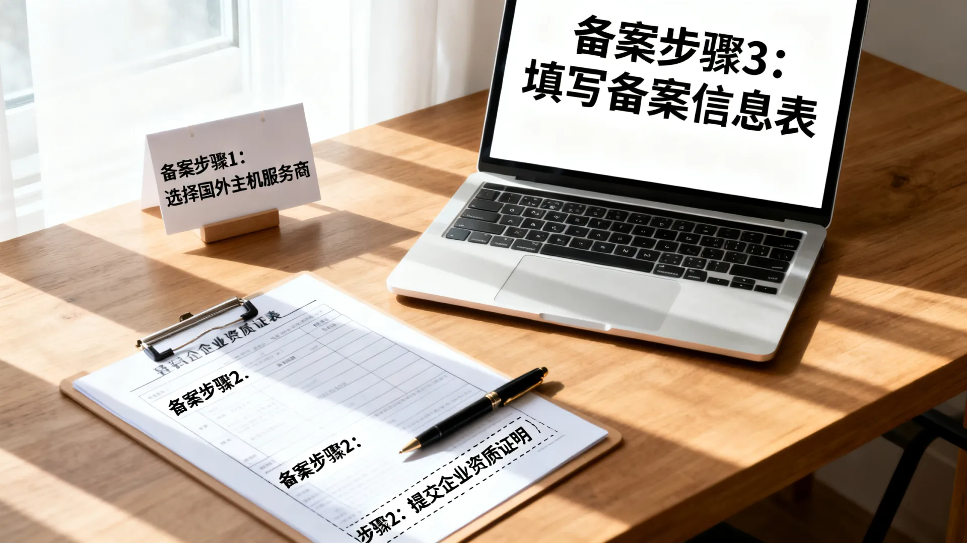 国外主机怎么备案 国外主机怎么备案