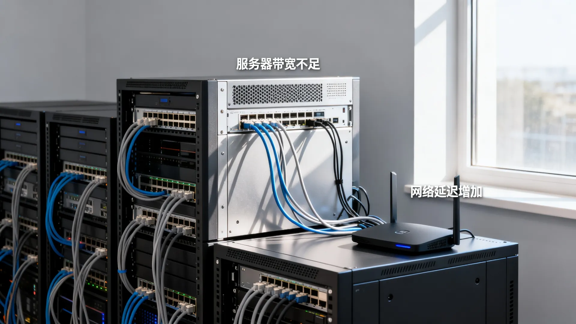 服务器经常卡顿?可能是带宽问题 服务器经常卡顿