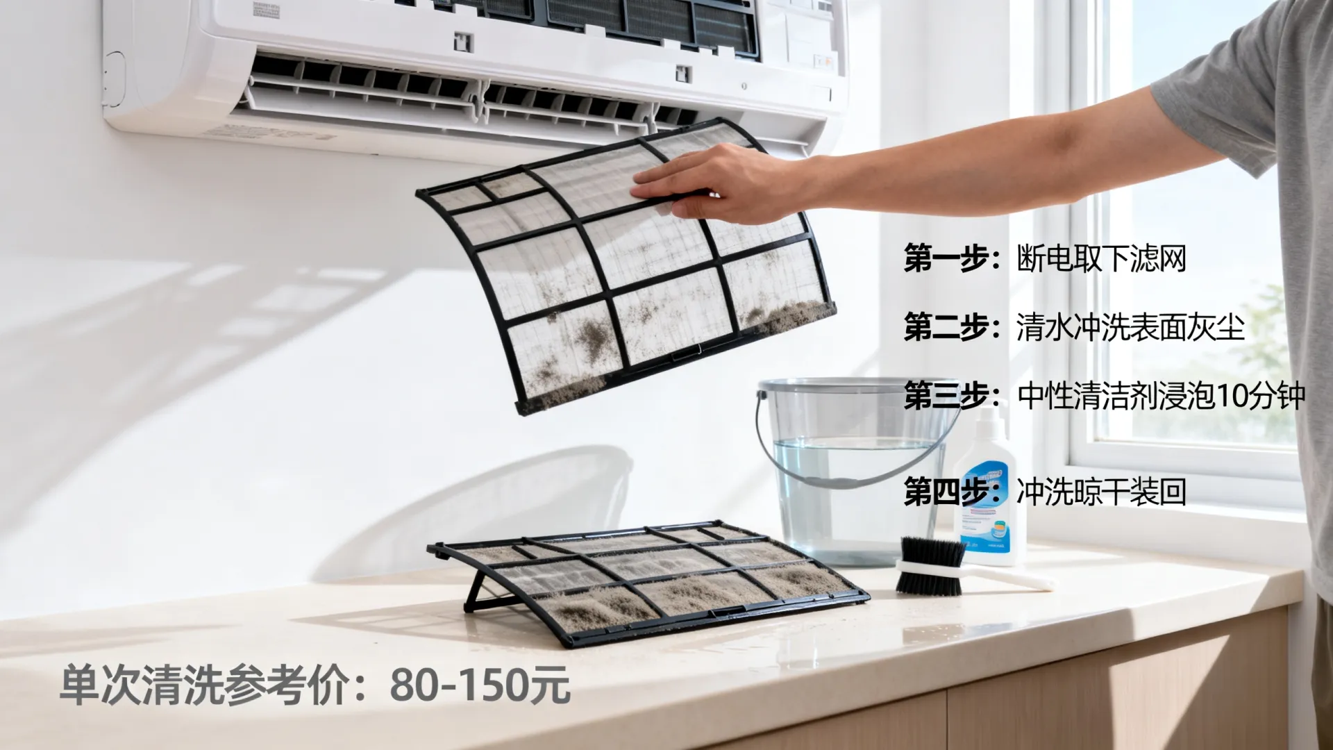 如何自己清洗空调滤网?|空调清洗价格一般多少钱一次 如何自己清洗空调滤网?|空调清洗价格一般多少钱一次
