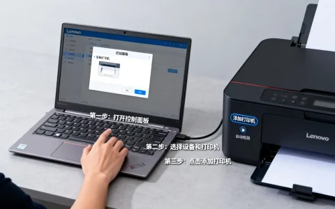 联想电脑添加打印机在哪里，电脑找不到添加打印机怎么办？