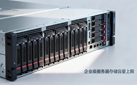服务器最大存储量是多少？企业级服务器存储容量上限