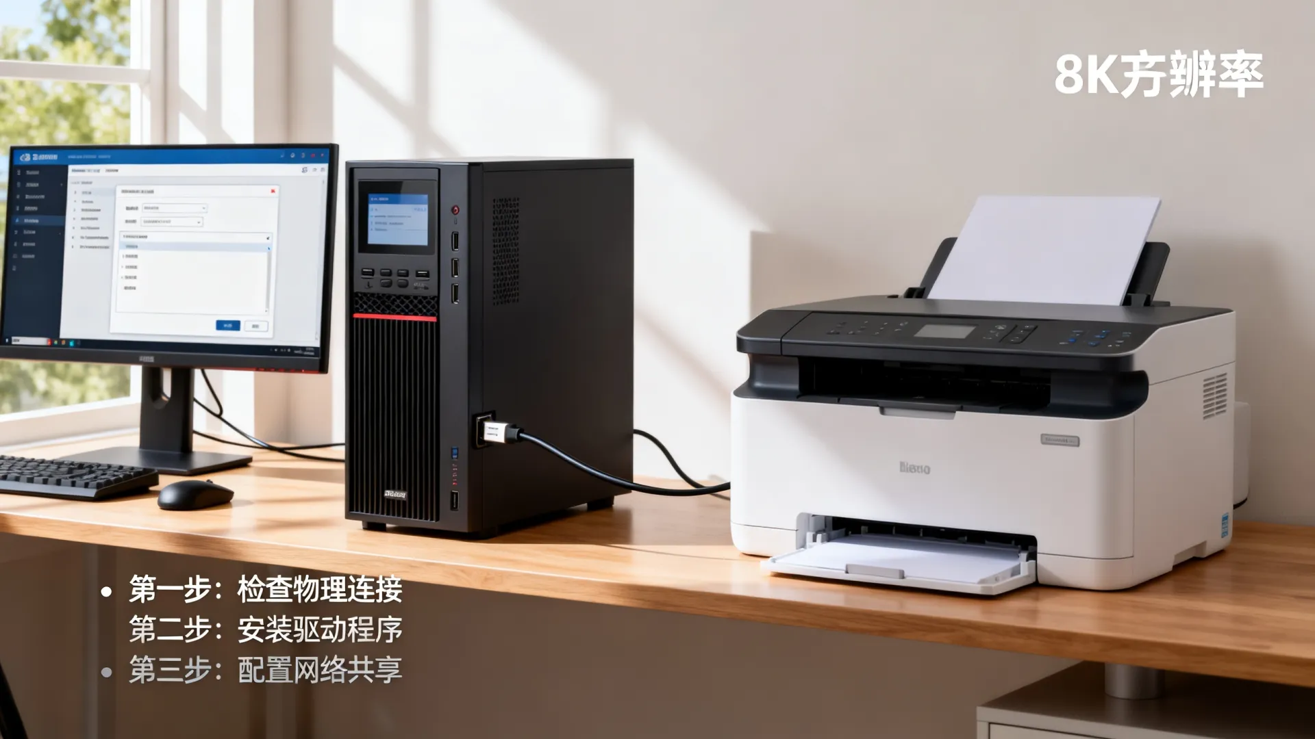 服务器本地打印机怎么安装?连接方法详解,服务器本地打印机设置步骤,如何正确连接? 服务器本地打印机怎么安装