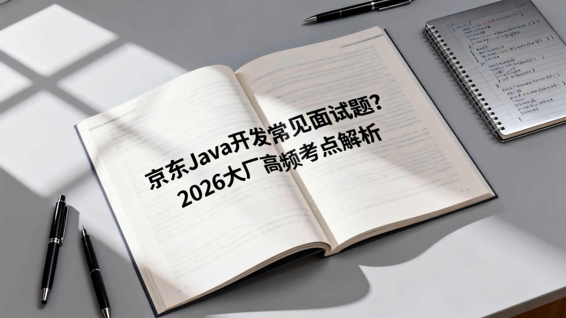 京东Java开发常见面试题?2026大厂高频考点解析 京东Java开发常见面试题