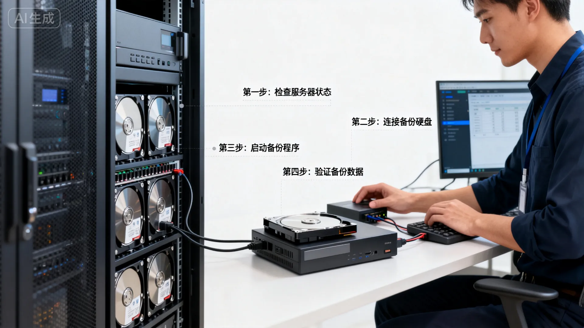 服务器硬盘备份怎么做?完整数据备份流程步骤指南 服务器硬盘备份怎么做?完整数据备份流程步骤指南