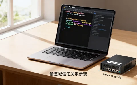 计算机脱域怎么办？PowerShell密码重置修复域信任关系
