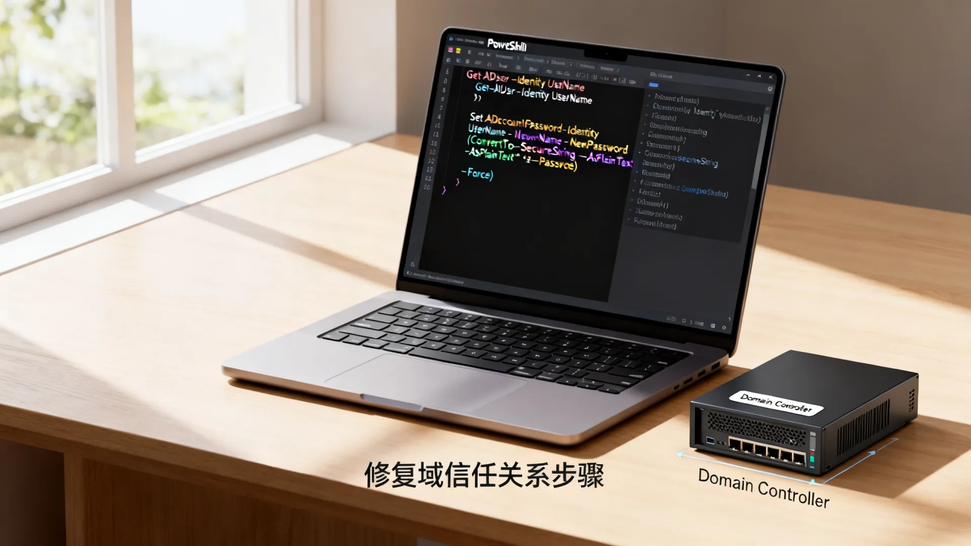 计算机脱域怎么办?PowerShell密码重置修复域信任关系 PowerShell密码重置修复域信任关系