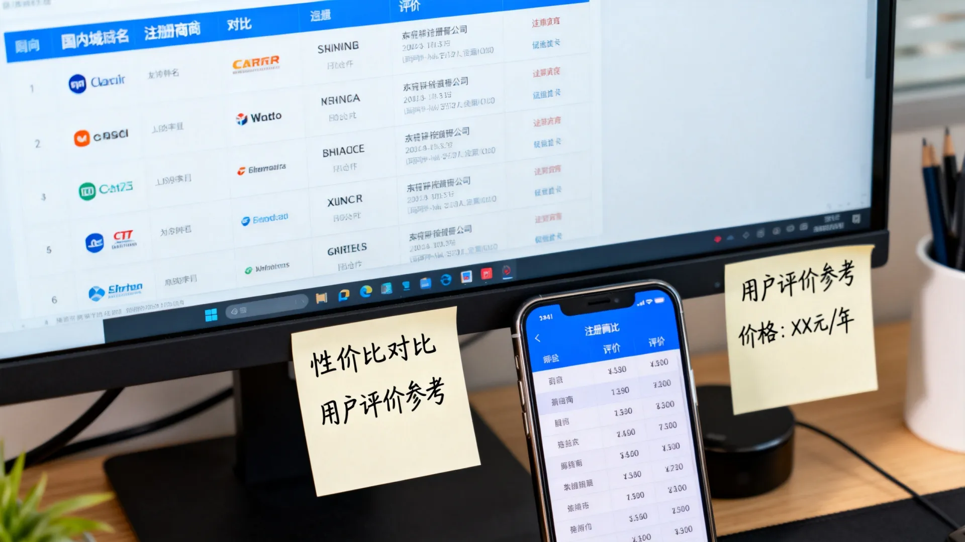 国内域名注册商比较