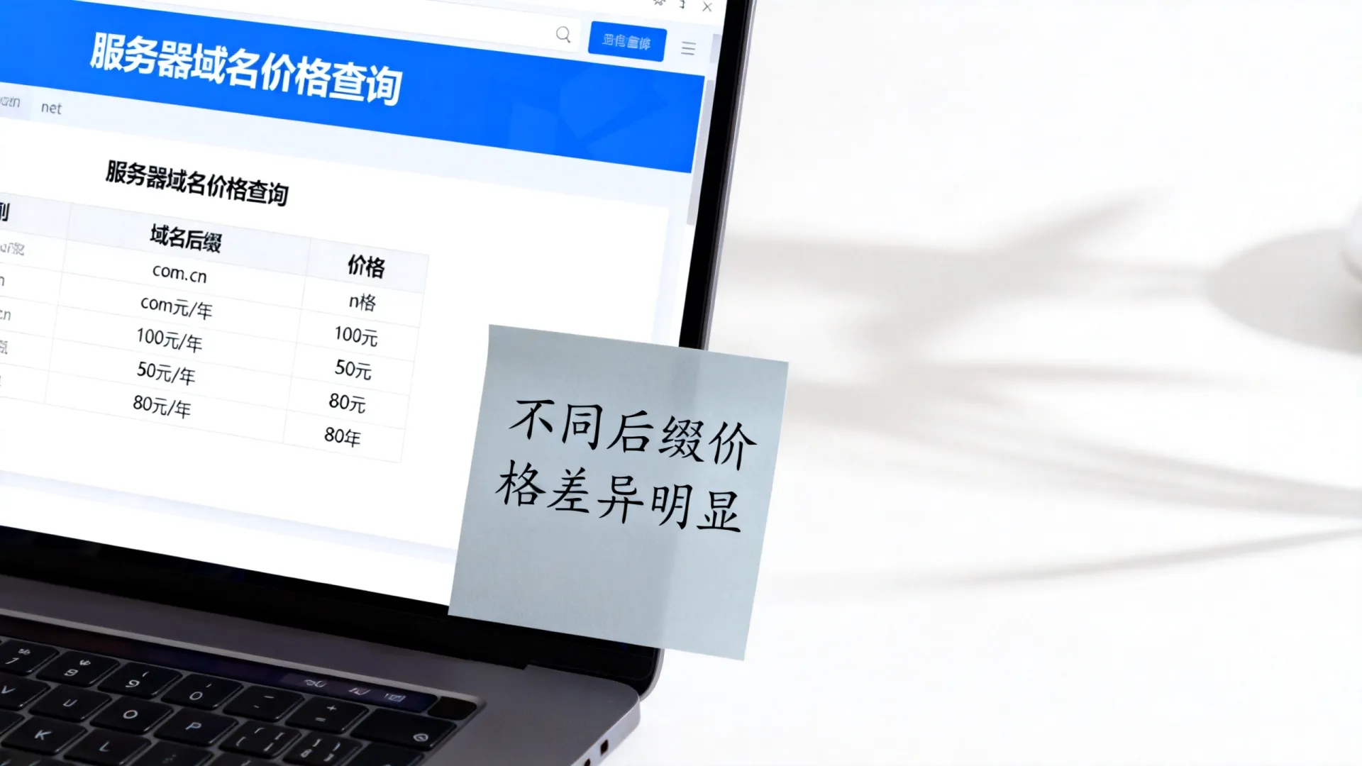 服务器域名价格查询 服务器域名价格查询
