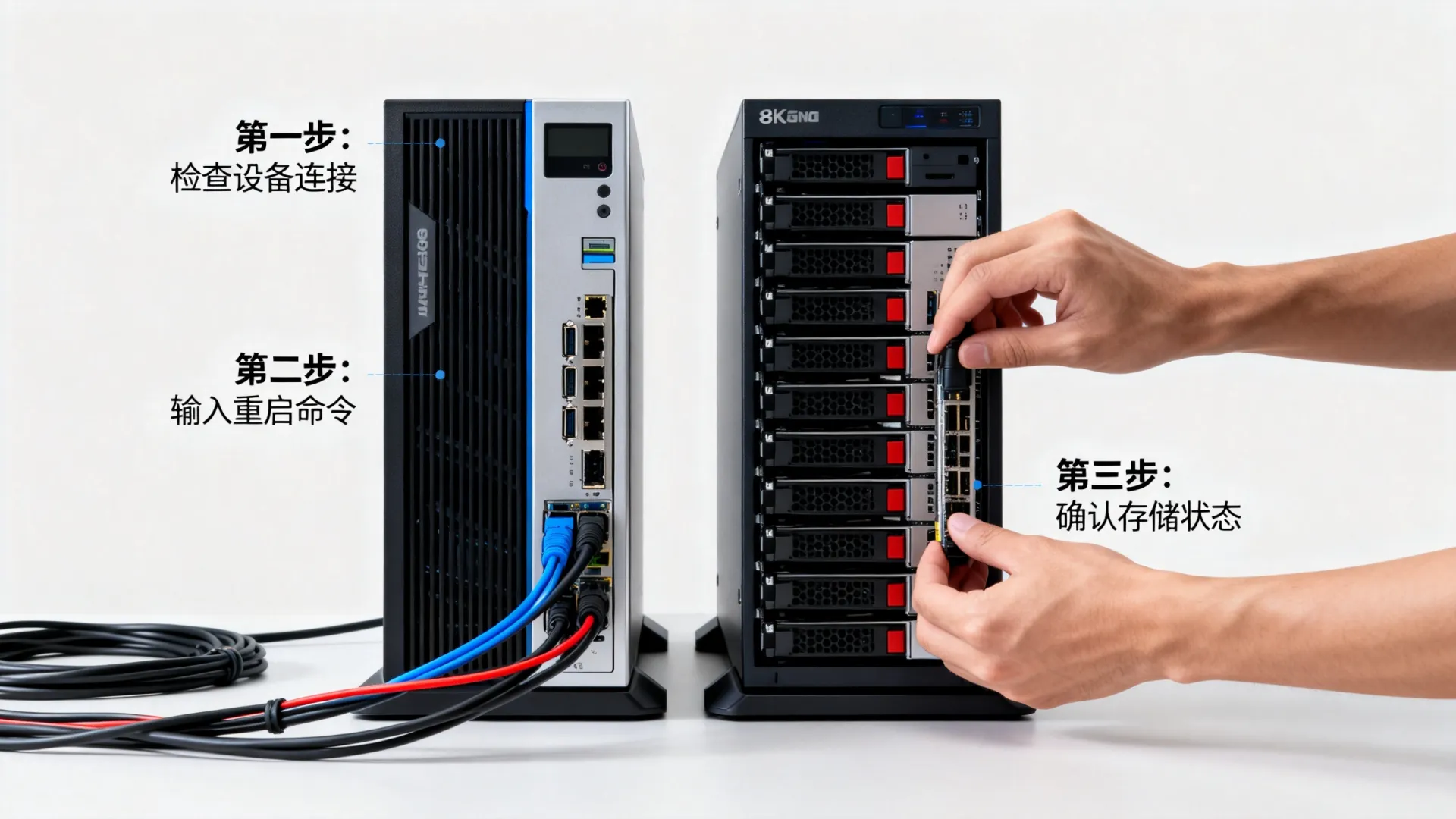 服务器机器怎么重启存储 服务器机器怎么重启存储