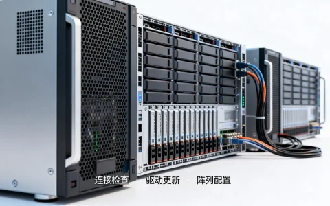 服务器搜索不到存储阵列怎么办，服务器无法识别存储阵列原因