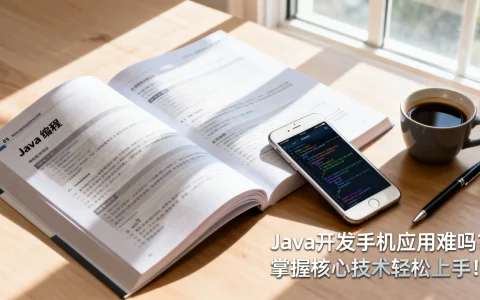 Java开发手机应用难吗？掌握核心技术轻松上手！