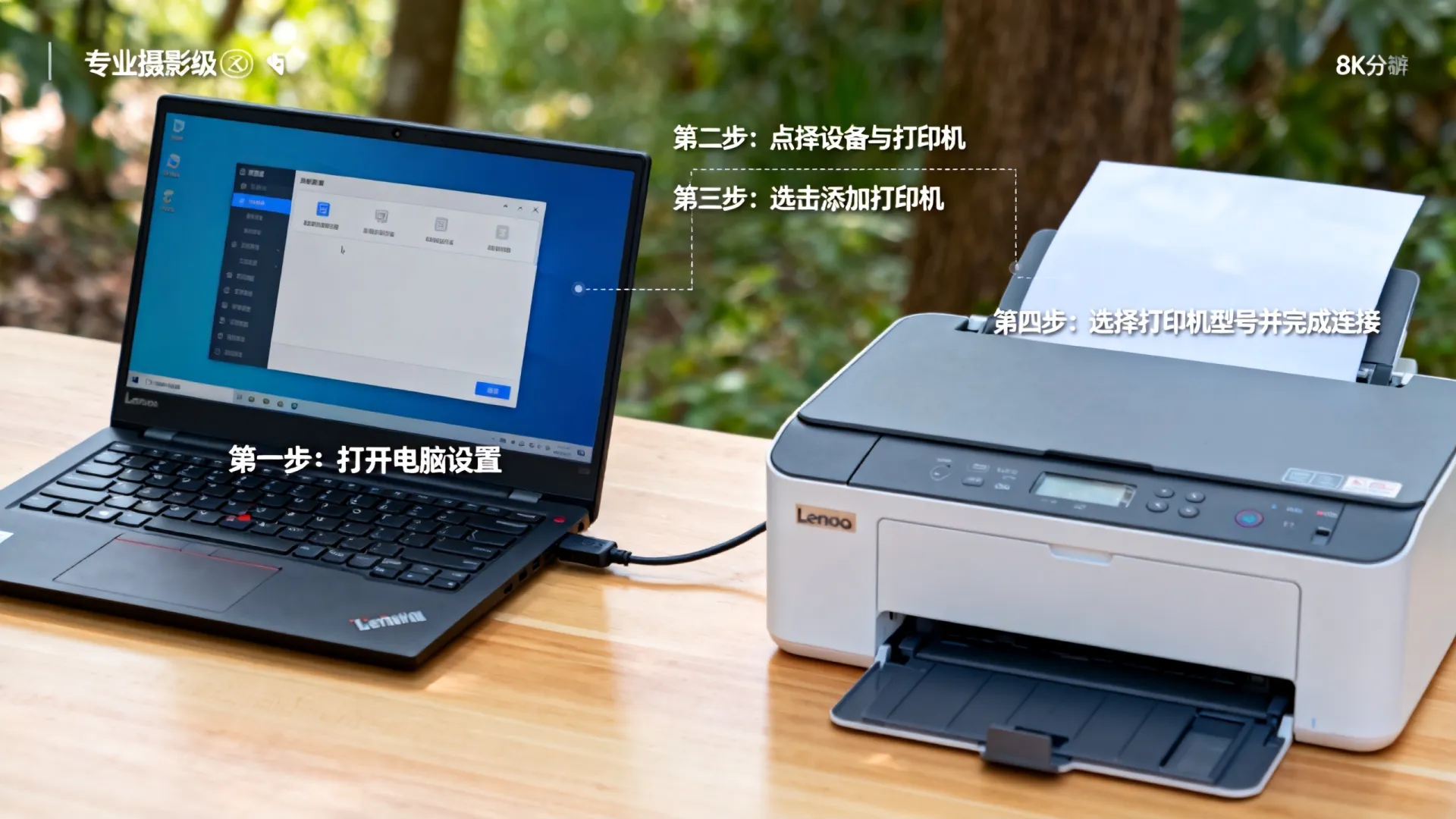 联想电脑添加打印机步骤怎么操作