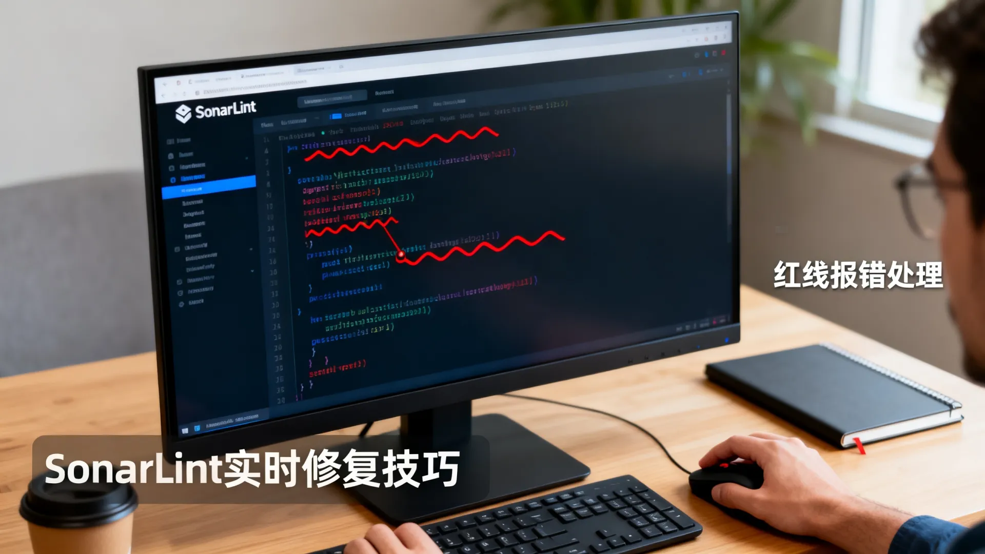 SonarLint使用遇红线报错?实时修复技巧测评 SonarLint使用遇红线报错