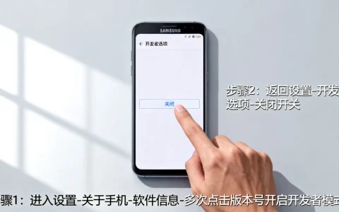 三星开发者模式怎么关闭，三星手机如何关闭开发者选项