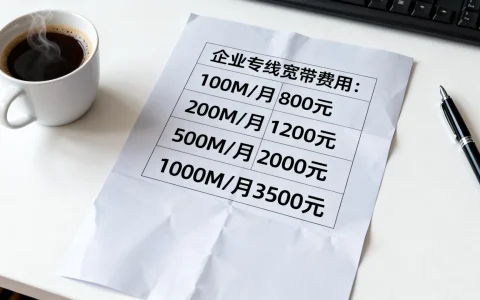 专线宽带多少一年？附详细价格表，企业专线宽带费用一般多少钱