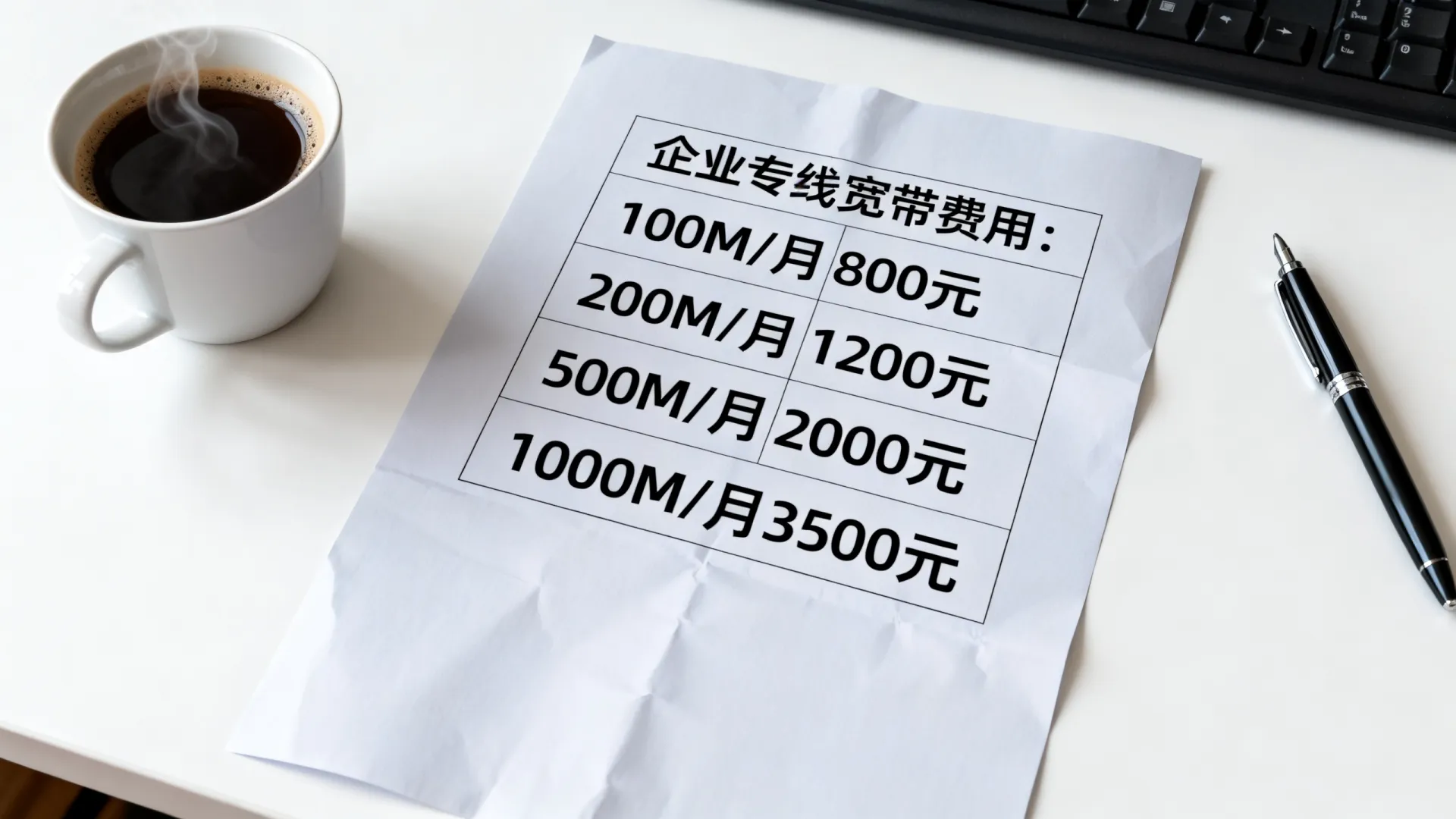 专线宽带多少一年?附详细价格表 专线宽带多少一年