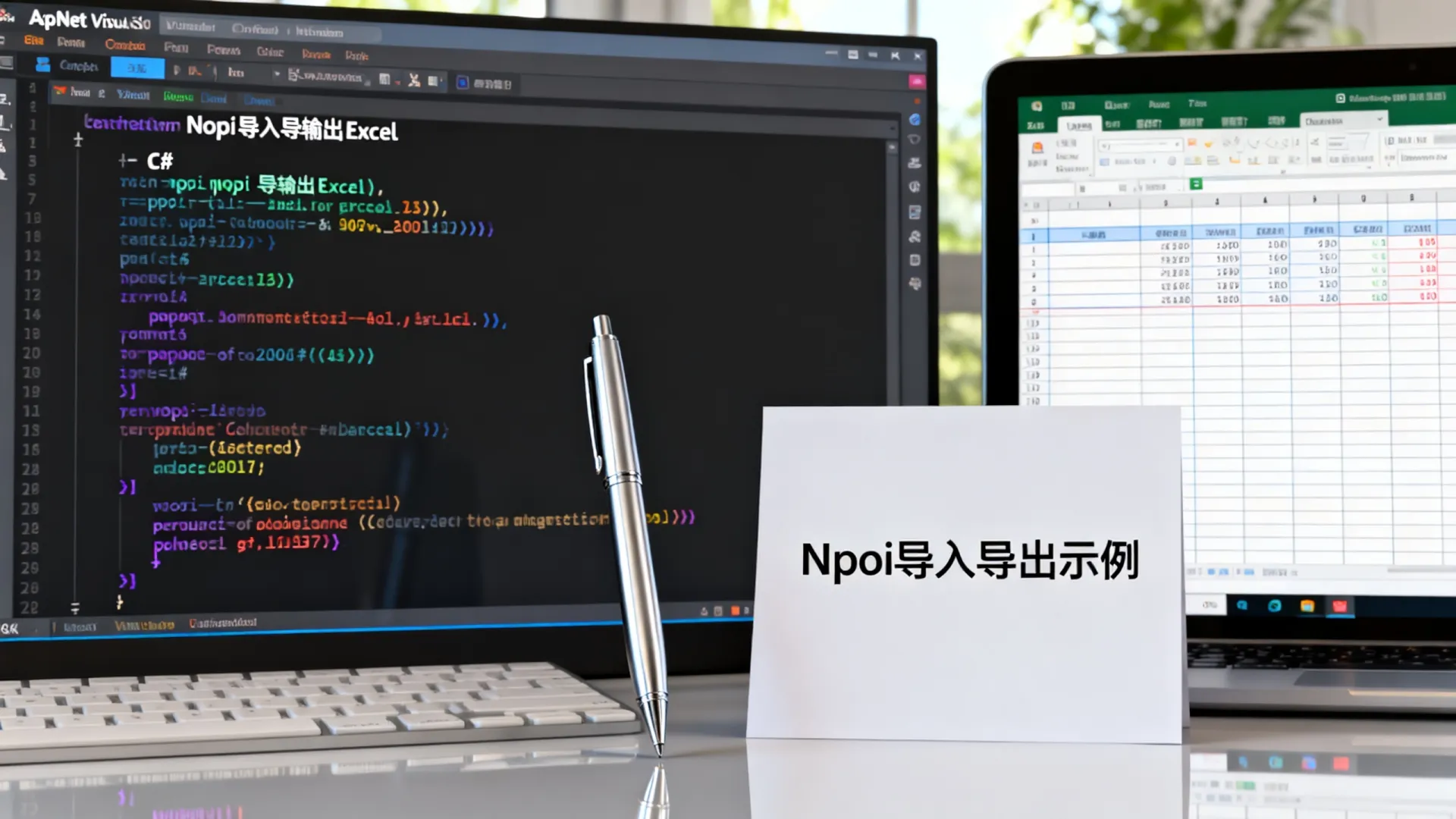 AspNet怎么用Npoi导入导出Excel