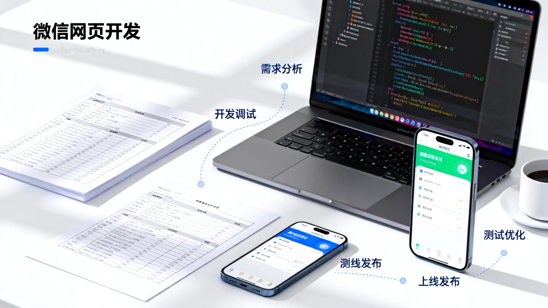微信网页开发流程 微信网页开发流程