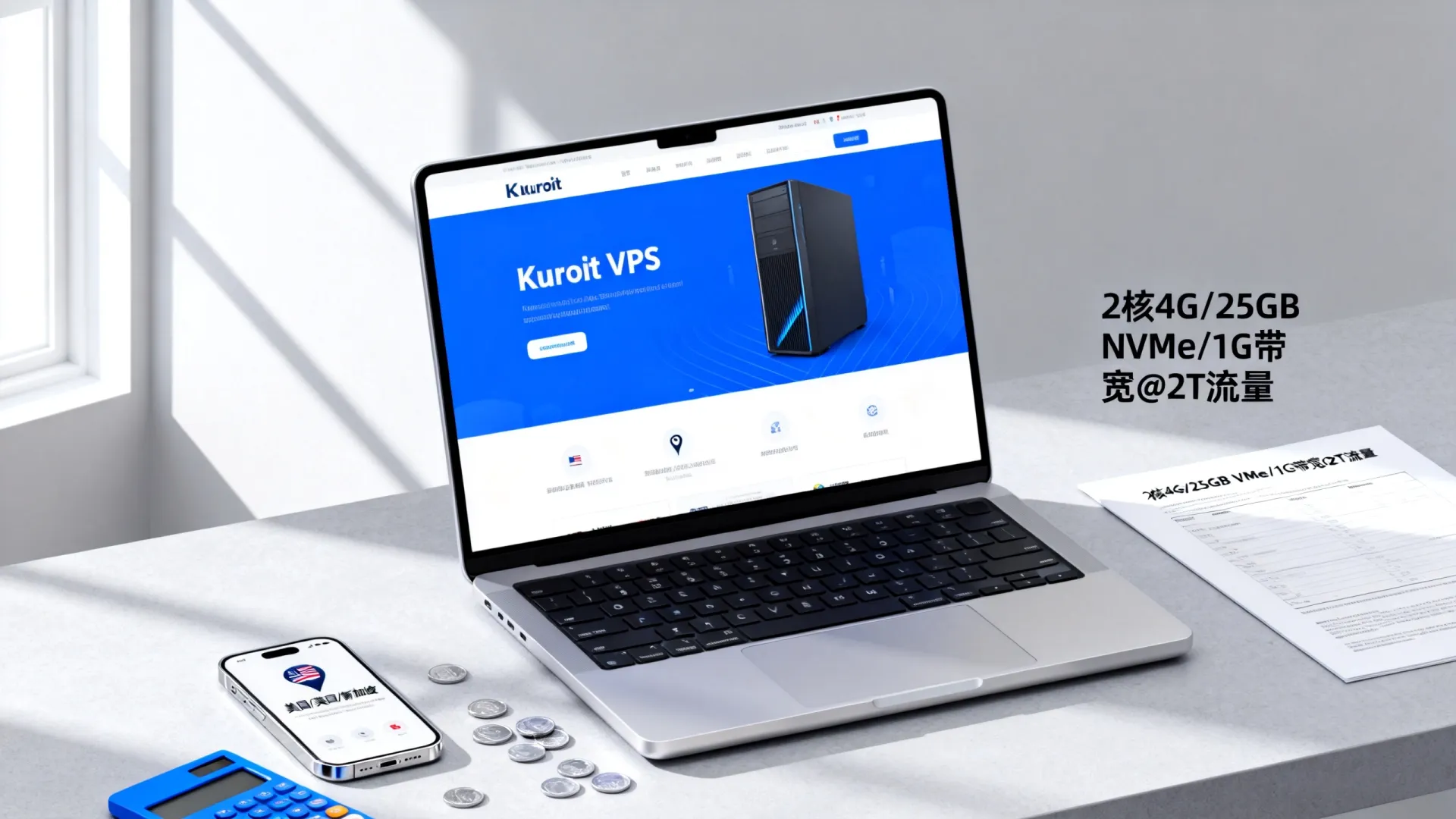 Kuroit，美国/英国/新加坡VPS闪购，/月，2核4G/25GB NVMe/1G带宽@2T流量 - VPS评测 - 国外VPS，国外VPS商家，评测及优惠